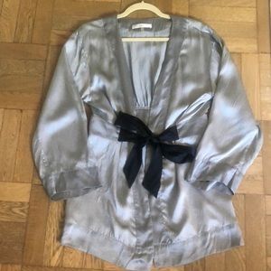 Silk robe (short)